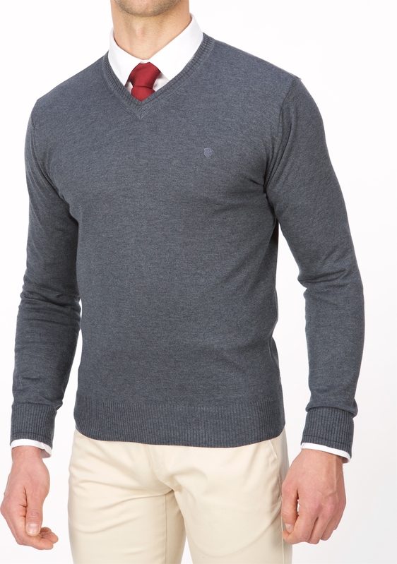 Sweter Lanieri w stylu casual z bawełny