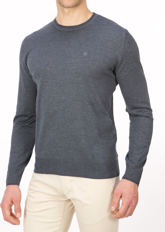 Sweter Lanieri z wełny w stylu casual