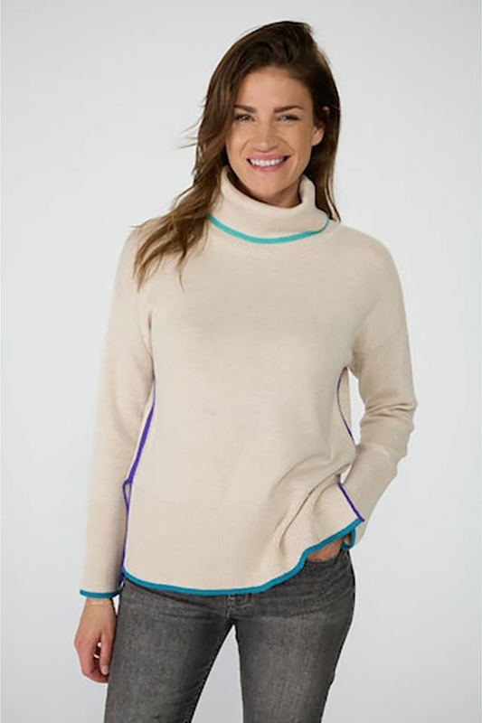 Sweter Lieblingsstück z bawełny w stylu casual