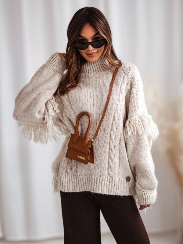 Sweter Lisa Mayo w stylu boho