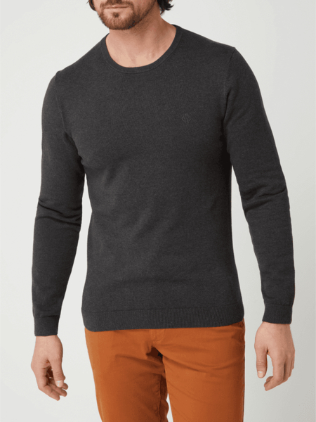 Sweter McNeal z bawełny w stylu casual