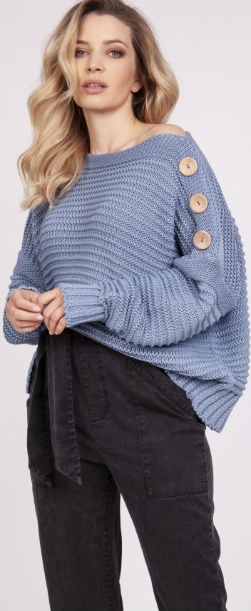 Sweter MKM z bawełny w stylu casual