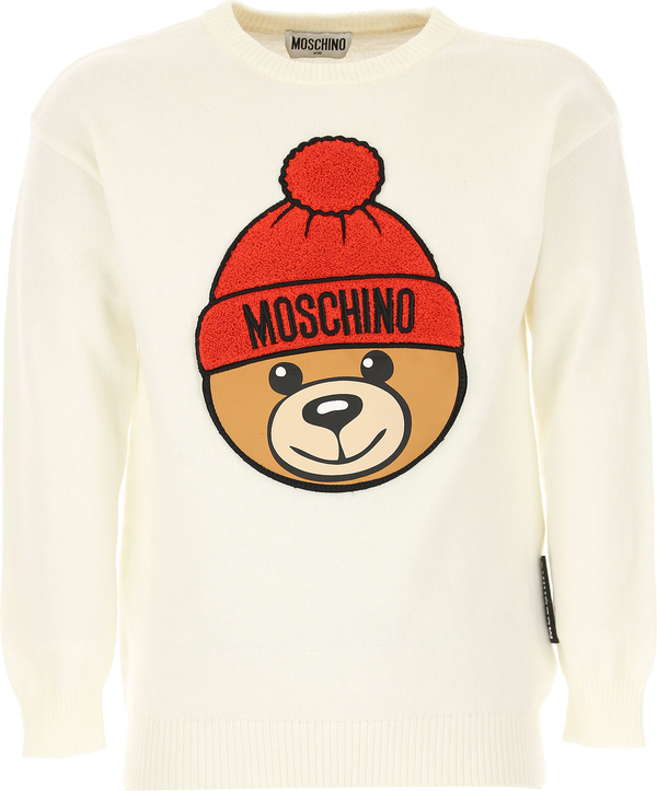 Sweter Moschino z bawełny