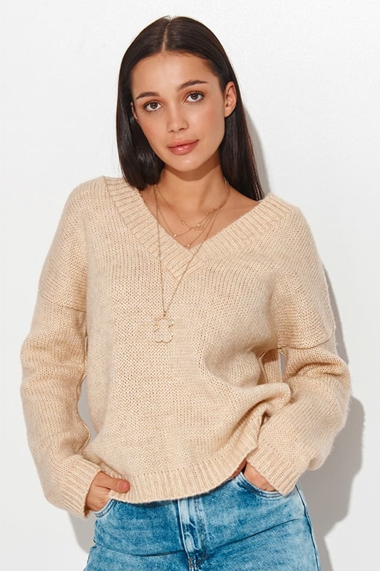 Sweter Numinou z wełny w stylu casual