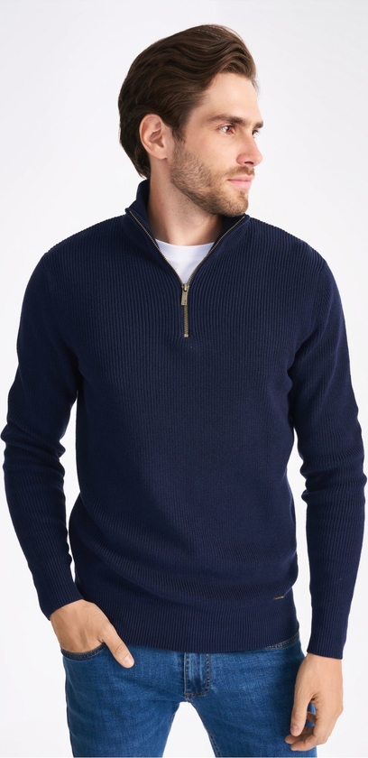 Sweter Ochnik z bawełny w stylu casual