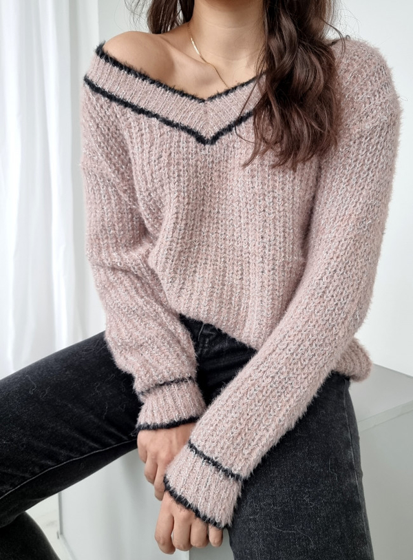 Sweter Ottanta z wełny w stylu casual