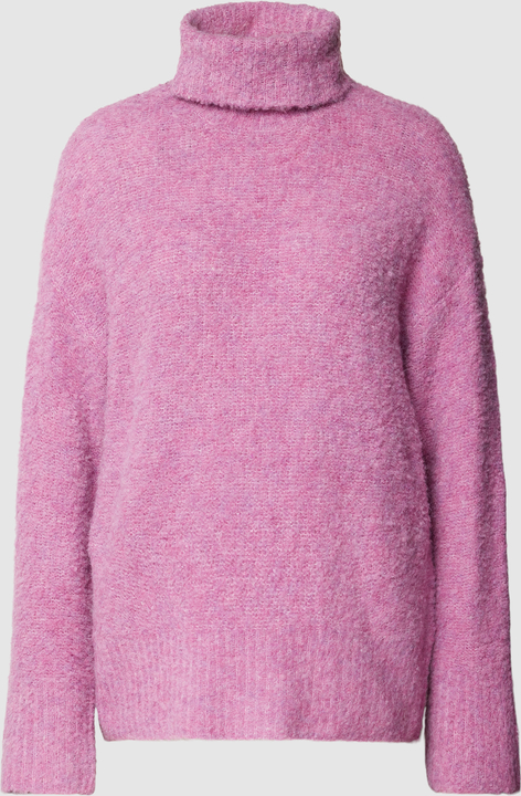 Sweter Pieces w stylu casual z wełny