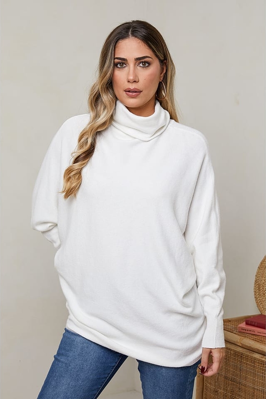 Sweter Plus Size Company z kaszmiru