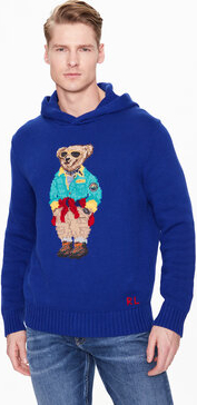 Sweter POLO RALPH LAUREN z okrągłym dekoltem w młodzieżowym stylu