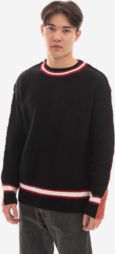 Sweter PRM z wełny z okrągłym dekoltem