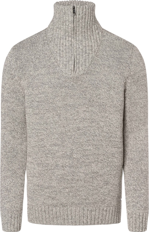 Sweter Ragman z bawełny ze stójką w stylu casual