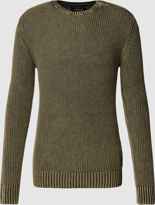 Sweter Replay z bawełny