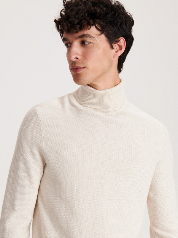 Sweter Reserved z bawełny w stylu casual