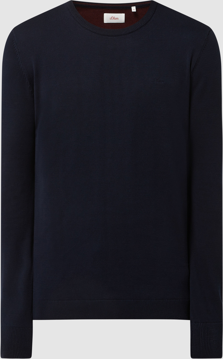 Sweter S.Oliver z okrągłym dekoltem w stylu casual