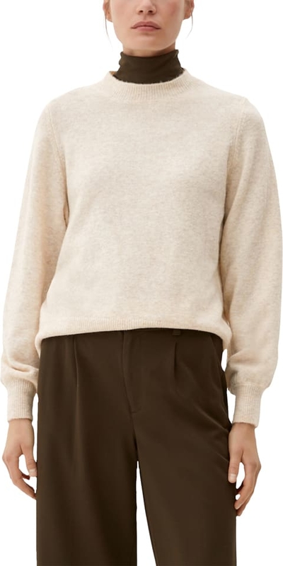 Sweter S.Oliver z wełny w stylu casual