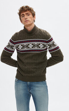Sweter Selected Homme w młodzieżowym stylu