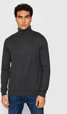 Sweter Selected Homme z golfem w stylu casual