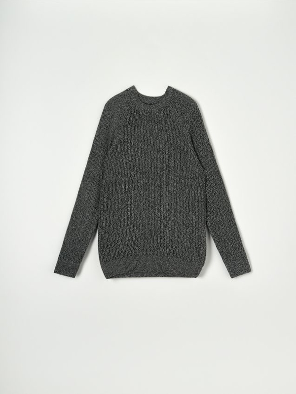 Sweter Sinsay w stylu casual z okrągłym dekoltem