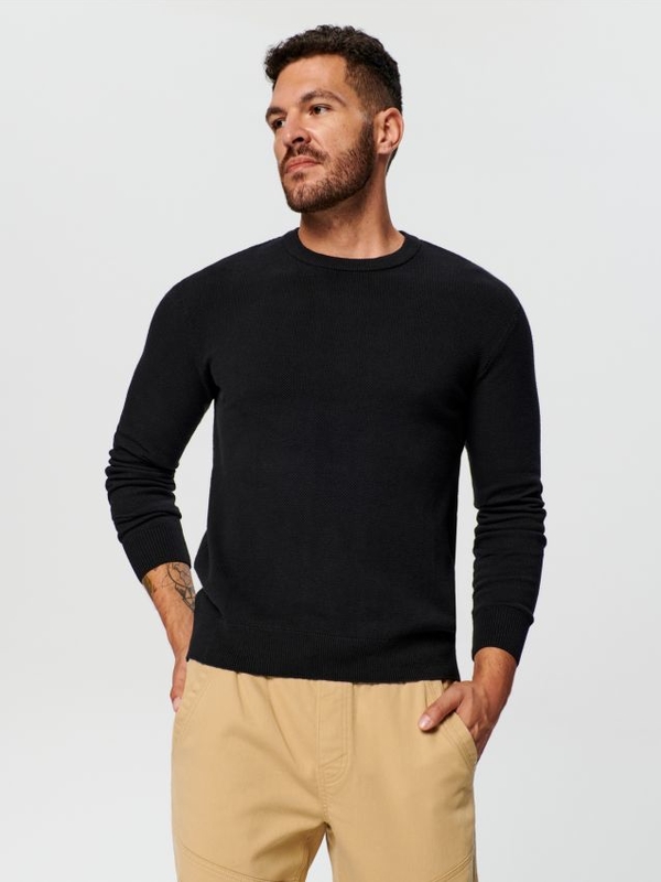 Sweter Sinsay w stylu casual z okrągłym dekoltem
