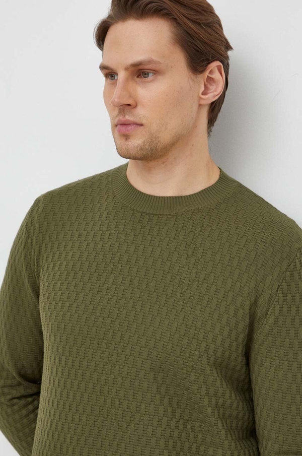 Sweter Sisley z bawełny