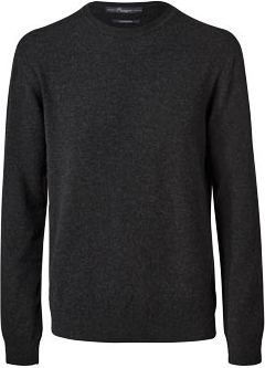 Sweter Tchibo z okrągłym dekoltem z kaszmiru w stylu casual