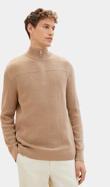 Sweter Tom Tailor w stylu casual z okrągłym dekoltem
