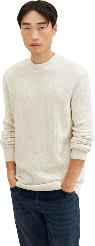 Sweter Tom Tailor w stylu casual ze stójką