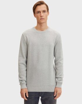 Sweter Tom Tailor z okrągłym dekoltem