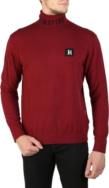 Sweter Tommy Hilfiger z wełny w stylu casual z golfem