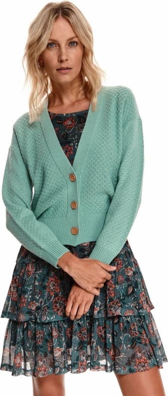 Sweter Top Secret w stylu casual z dzianiny