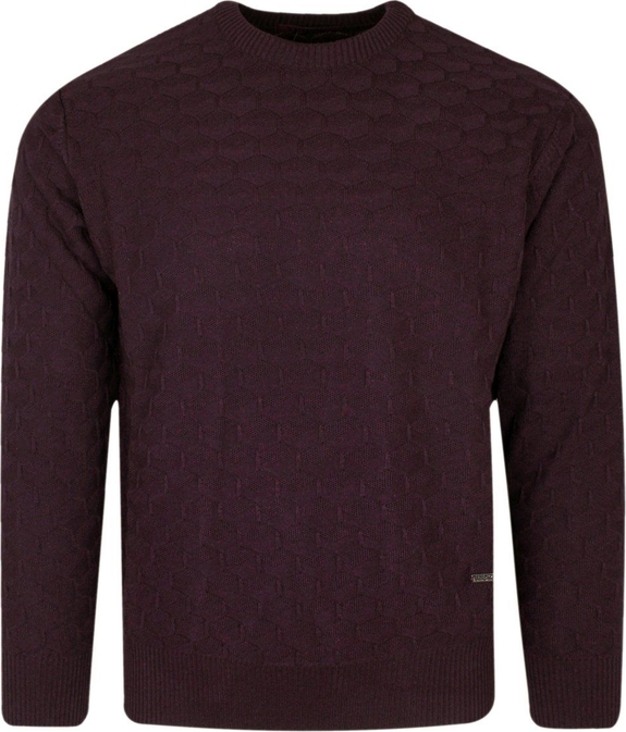 Sweter Trikko w stylu casual z tkaniny z okrągłym dekoltem