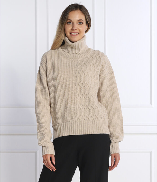 Sweter Trussardi w stylu casual z wełny