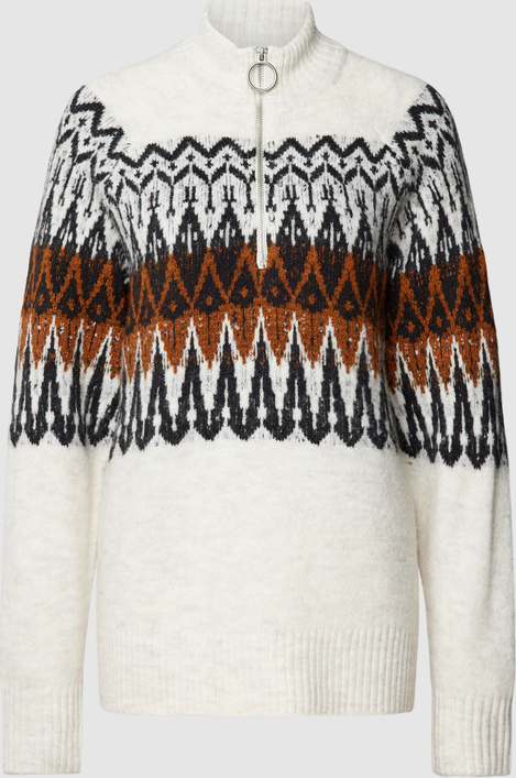 Sweter Vila w stylu skandynawskim z wełny