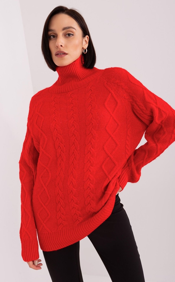 Sweter Wool Fashion Italia w stylu casual