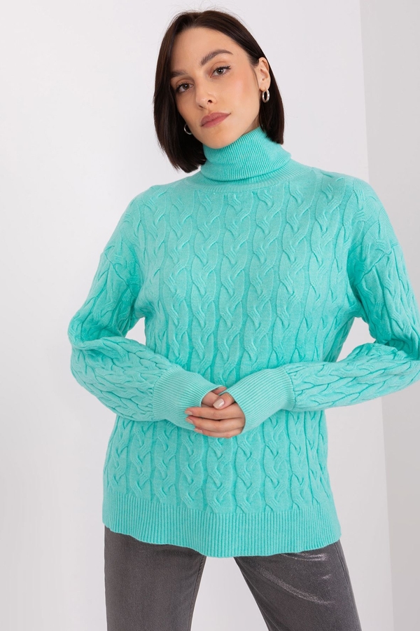 Sweter Wool Fashion Italia w stylu casual