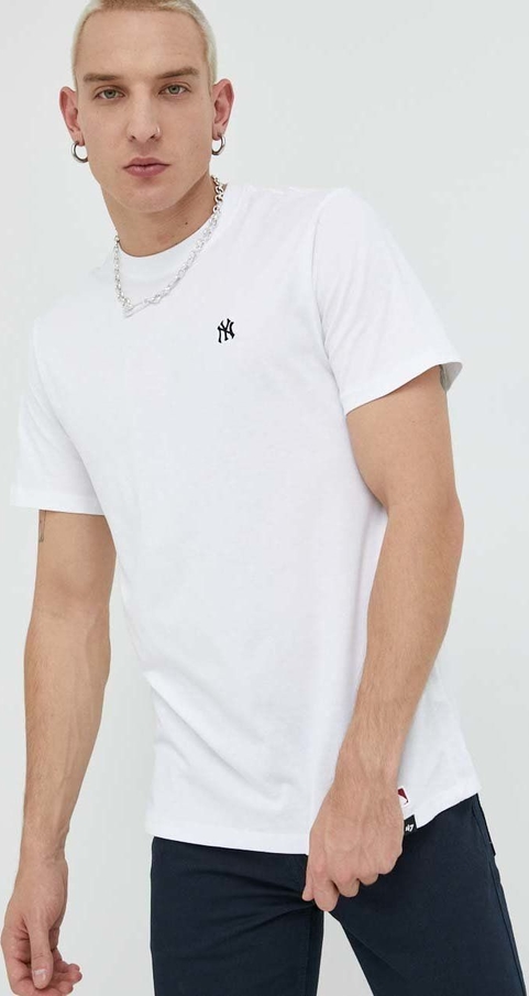 T-shirt 47 Brand z krótkim rękawem w stylu casual