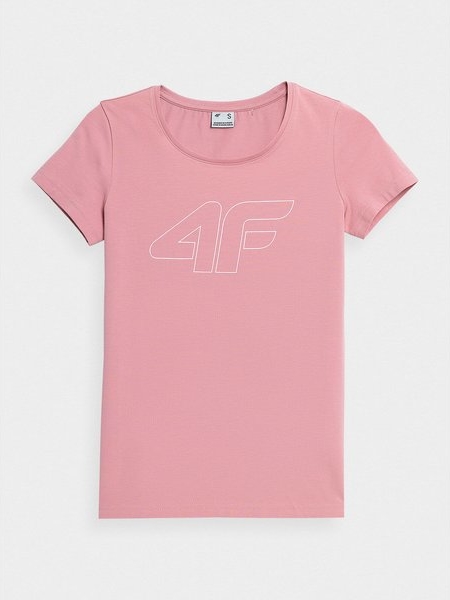 T-shirt 4F z bawełny w sportowym stylu