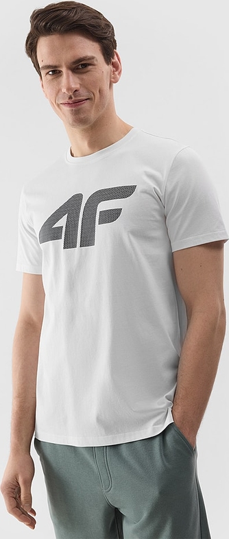 T-shirt 4F z bawełny w sportowym stylu