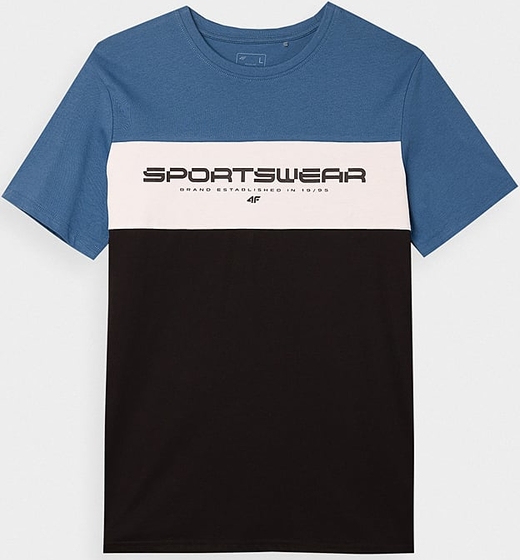 T-shirt 4F z krótkim rękawem w sportowym stylu