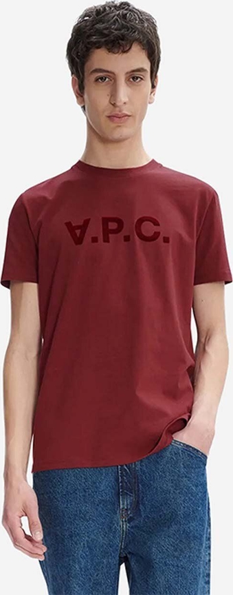 T-shirt A.P.C. z krótkim rękawem