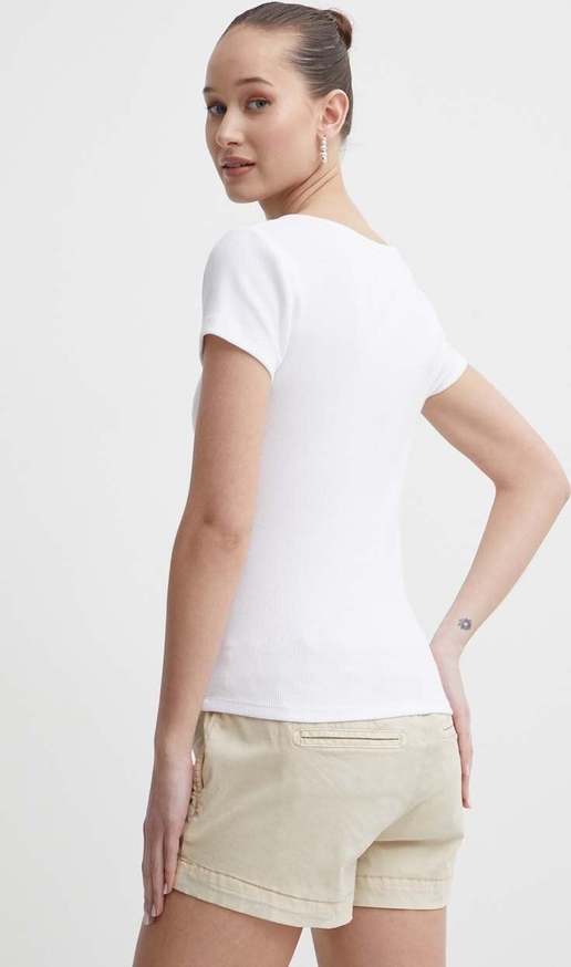 T-shirt Abercrombie & Fitch w stylu casual z krótkim rękawem z okrągłym dekoltem