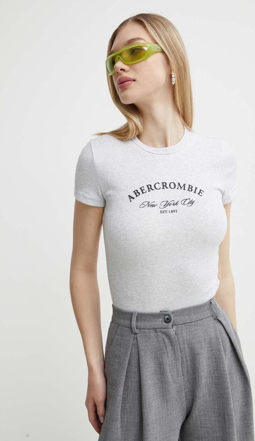 T-shirt Abercrombie & Fitch z krótkim rękawem