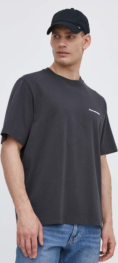 T-shirt Abercrombie & Fitch z nadrukiem w stylu casual z krótkim rękawem