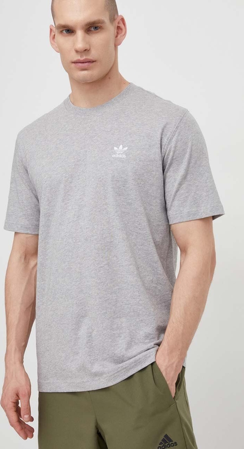 T-shirt Adidas Originals z bawełny z krótkim rękawem w sportowym stylu
