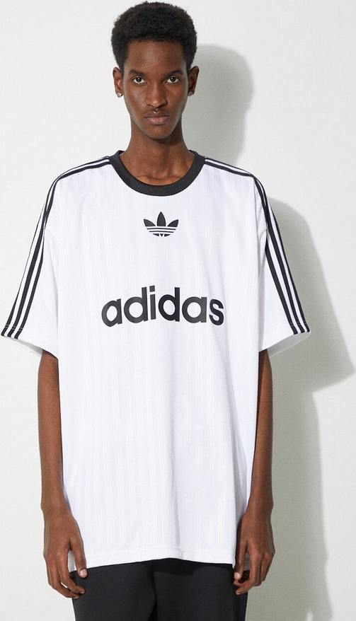 T-shirt Adidas Originals z krótkim rękawem z nadrukiem