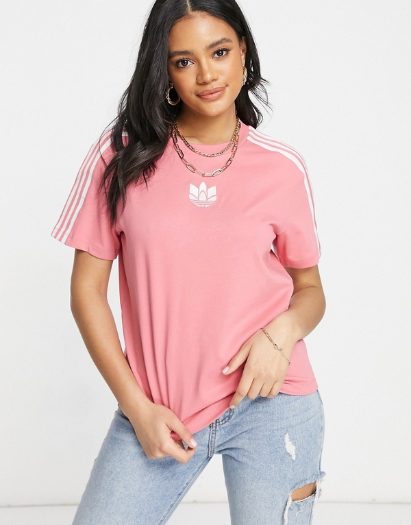 T-shirt Adidas Originals z krótkim rękawem z okrągłym dekoltem