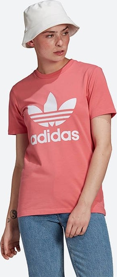 T-shirt Adidas Originals z krótkim rękawem z okrągłym dekoltem w sportowym stylu