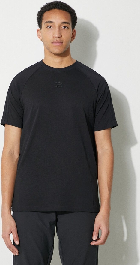T-shirt Adidas Originals z nadrukiem z bawełny z krótkim rękawem