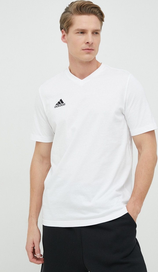 T-shirt Adidas Performance z krótkim rękawem z dzianiny w stylu casual