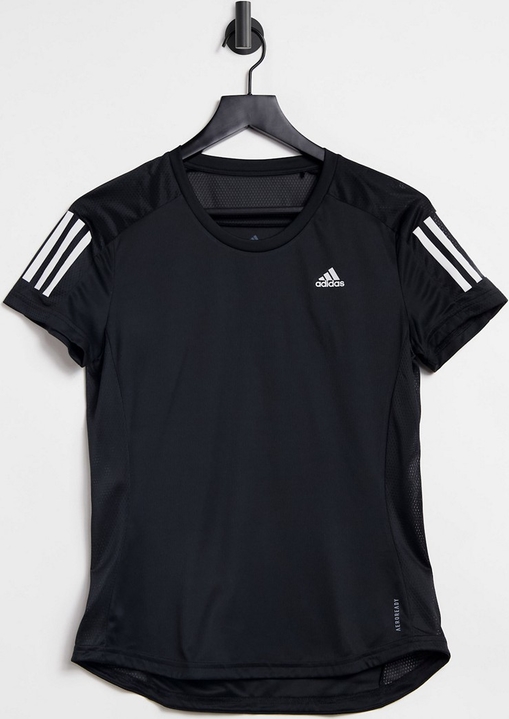 T-shirt Adidas Performance z okrągłym dekoltem z krótkim rękawem w sportowym stylu
